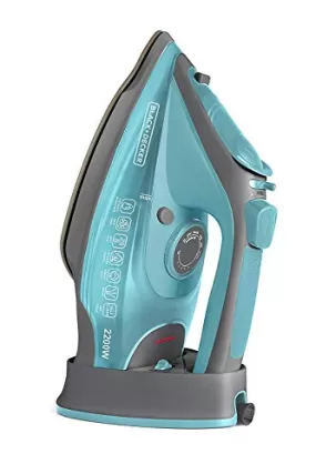 Black   Decker BD BXIR2201IN 2200-Watt Cord & Cordless Steam Iron (Green)