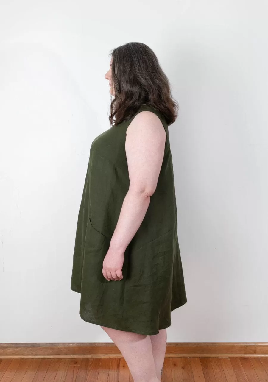 Farrow Dress Sizes 14-30 - Grainline Studio