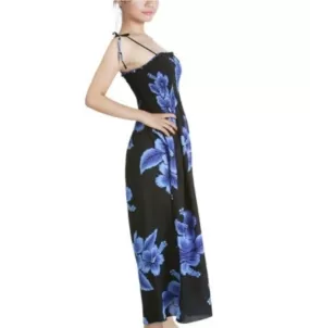 Hibiscus Long Tube Dress (One Size)