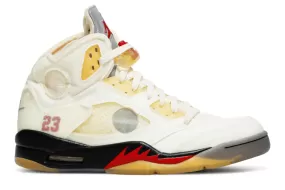 Off-White x Air Jordan 5 SP 'Sail'