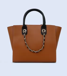 WB2630-TAN-Women Trendy Bag